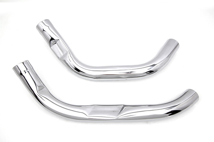 V-Twin #65491-62/B *N/A - Replica Exhaust Header Set Chrome