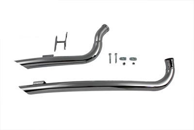 Wyatt Gatling - Exhaust Drag Pipe Set Curved