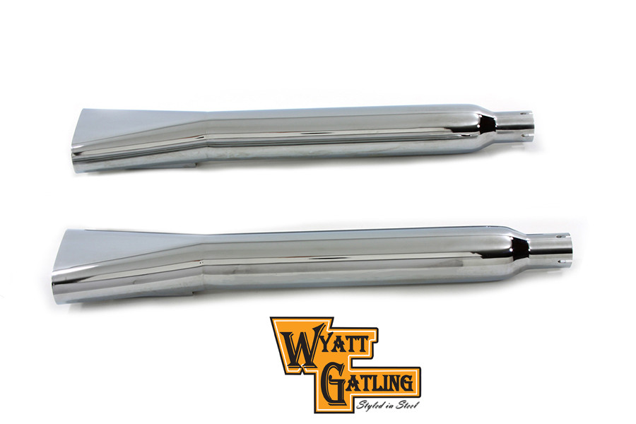 Wyatt Gatling - Wyatt Gatling Wide Oval Muffler Set