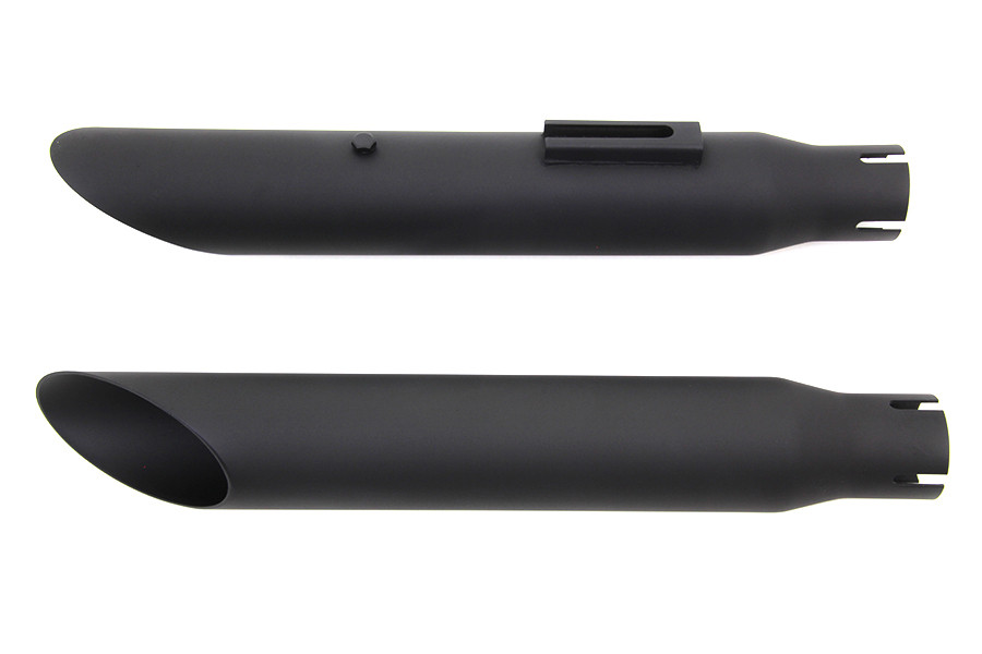 Wyatt Gatling - Wyatt Gatling Black Slash Slip-On Muffler Set