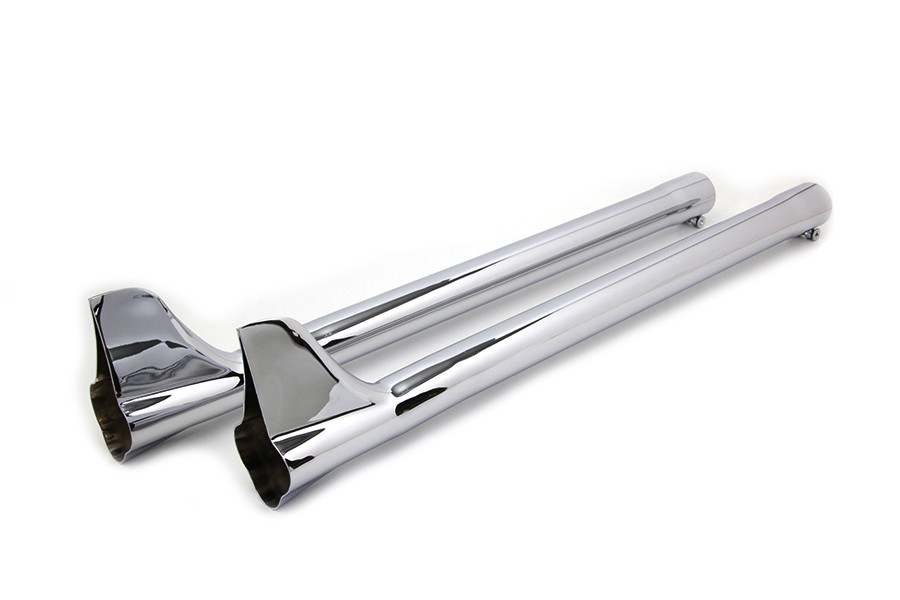 V-Twin - 30 inch Straight Exhaust Pipe with Bronx Tail Set