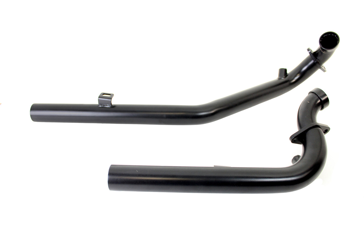 V-Twin - Indian Scout Drag Pipe Set Black