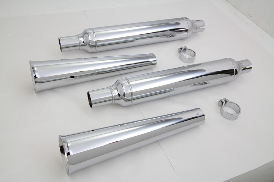 V-Twin - Megaphone Tip Muffler Kit