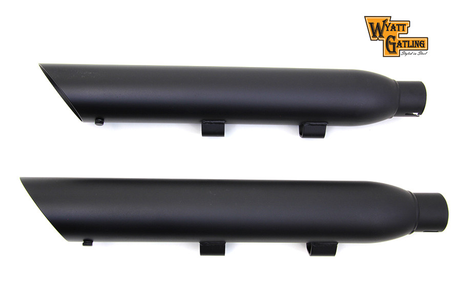 Wyatt Gatling - Wyatt Gatling Black Slash Muffler Set