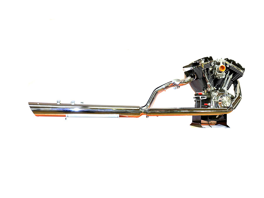 V-Twin - Touring Crossover Exhaust Header System Chrome