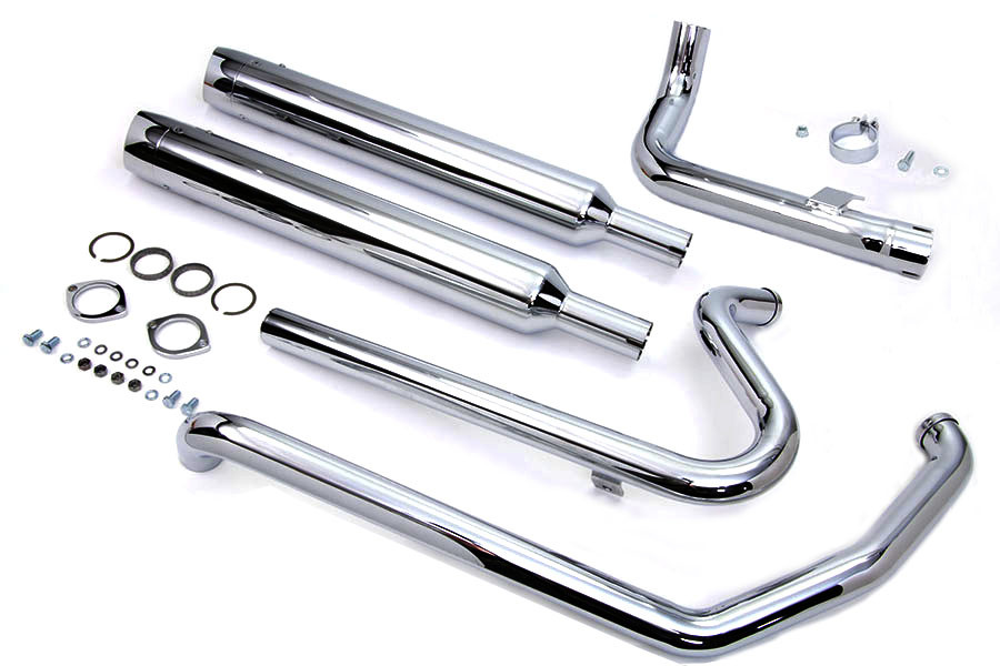 V-Twin - Touring Crossover Exhaust Header System Chrome