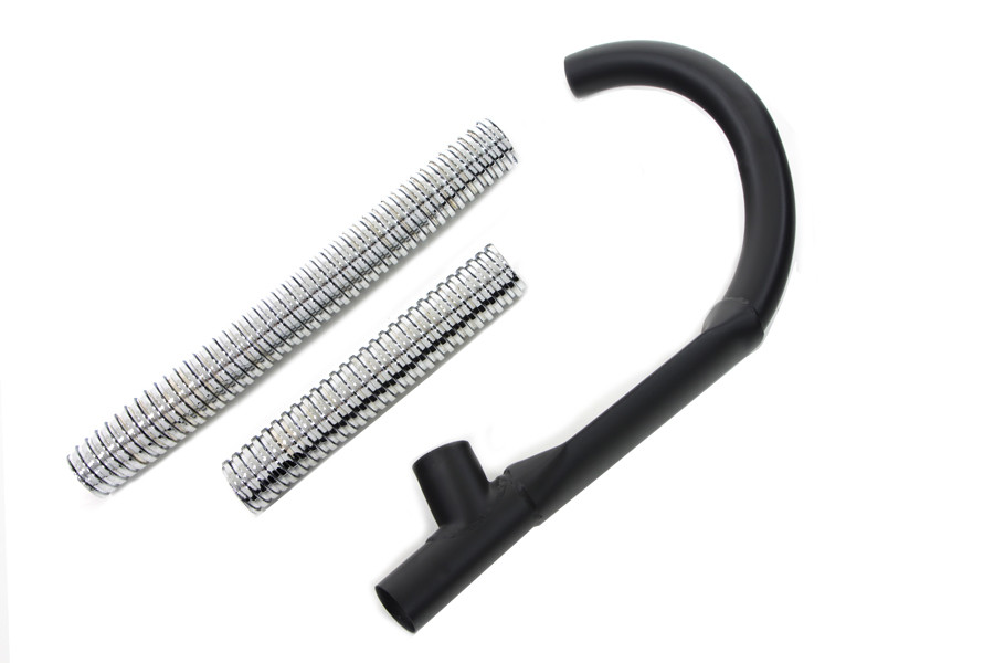 V-Twin - 45 inch Exhaust Header Set with Flex Cover