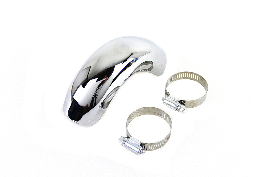 V-Twin #435ES - Chrome Rear Heat Shield