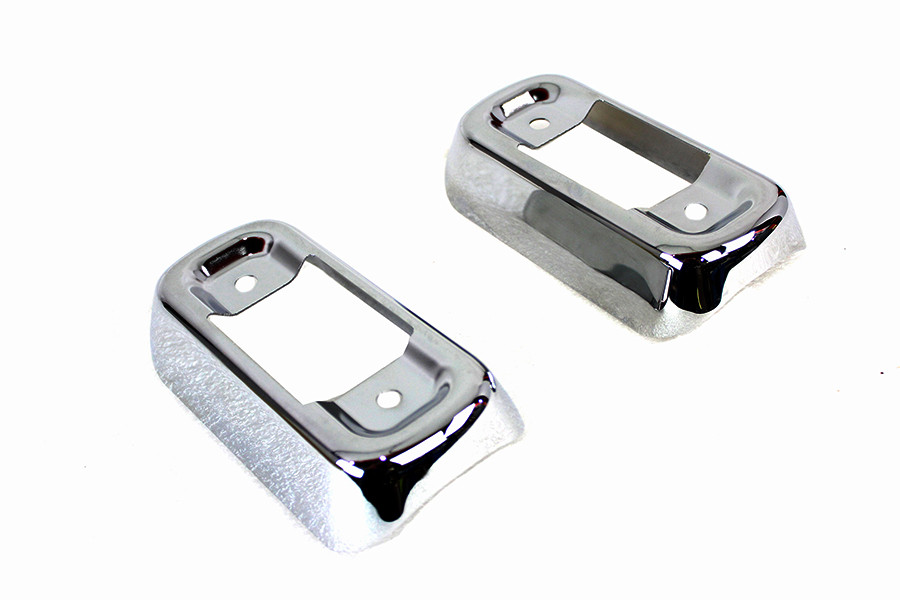 V-Twin #77970A - 4 inch Muffler Bracket Cover Set