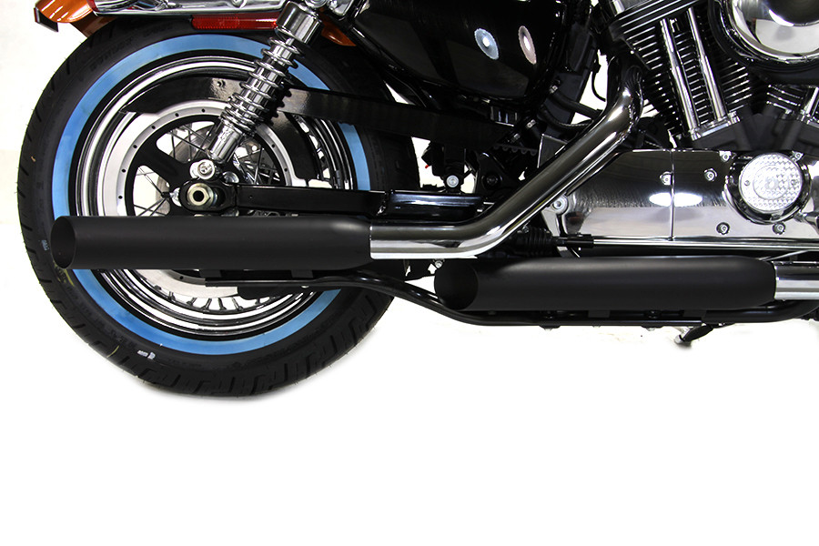 Wyatt Gatling - Wyatt Gatling Black Side Slash Muffler Set