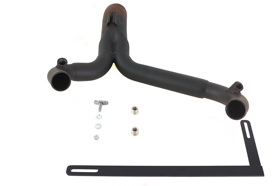 Wyatt Gatling #2294 - Wyatt Gatling  inchY inch Exhaust Pipe Header Black