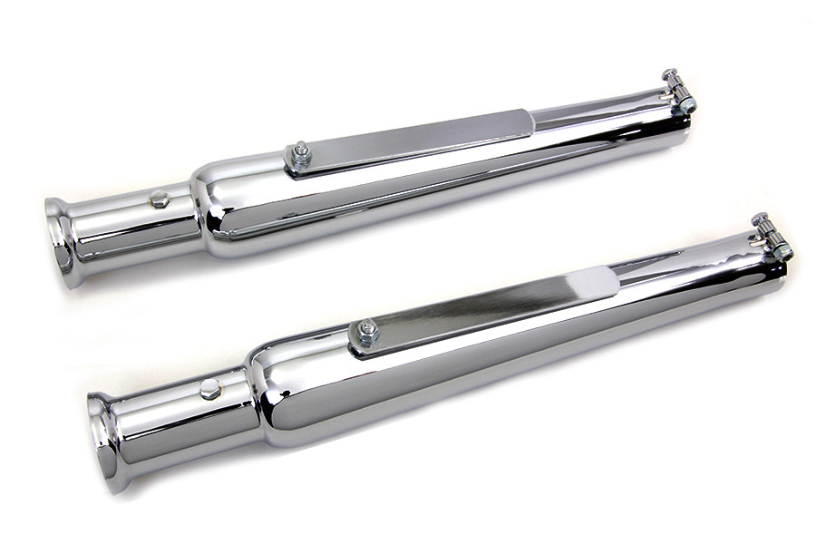 V-Twin - 20 inch Megaphone Slip on Muffler Tips