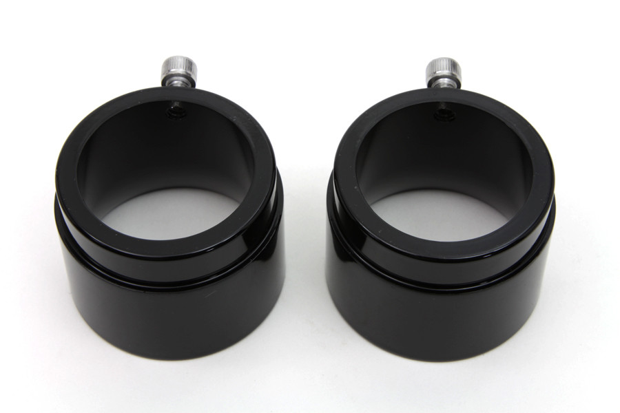 Wyatt Gatling #3167 - Black Tips for Straight Pipe Exhausts