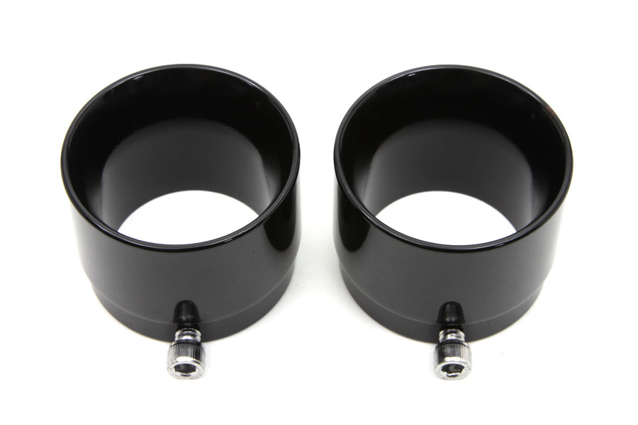 Wyatt Gatling #3167 - Black Tips for Straight Pipe Exhausts