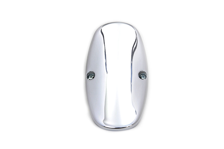 V-Twin #77917 - Replica Exhaust Heat Shield Chrome