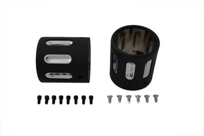 Wyatt Gatling - Black Revolver Tip Set For 4 inch Muffler
