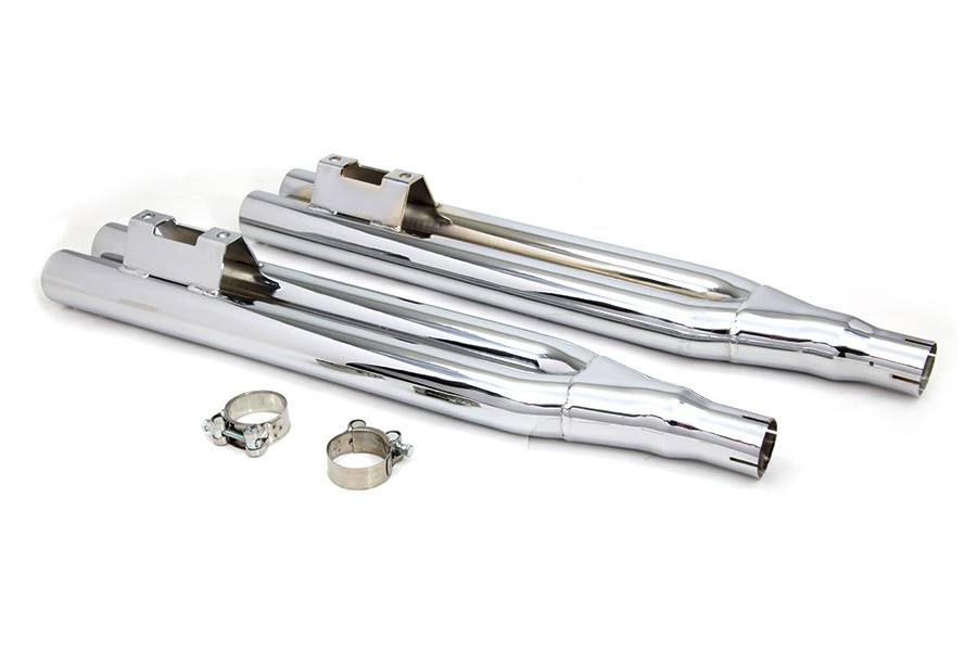 V-Twin - 2-1/8 inch Double Barrel Muffler Set