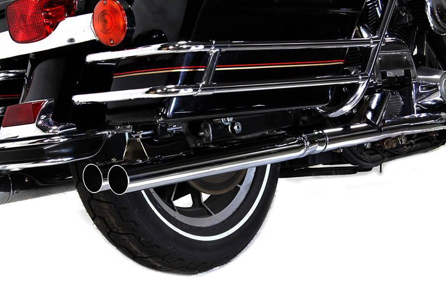 V-Twin - 2-1/8 inch Double Barrel Muffler Set