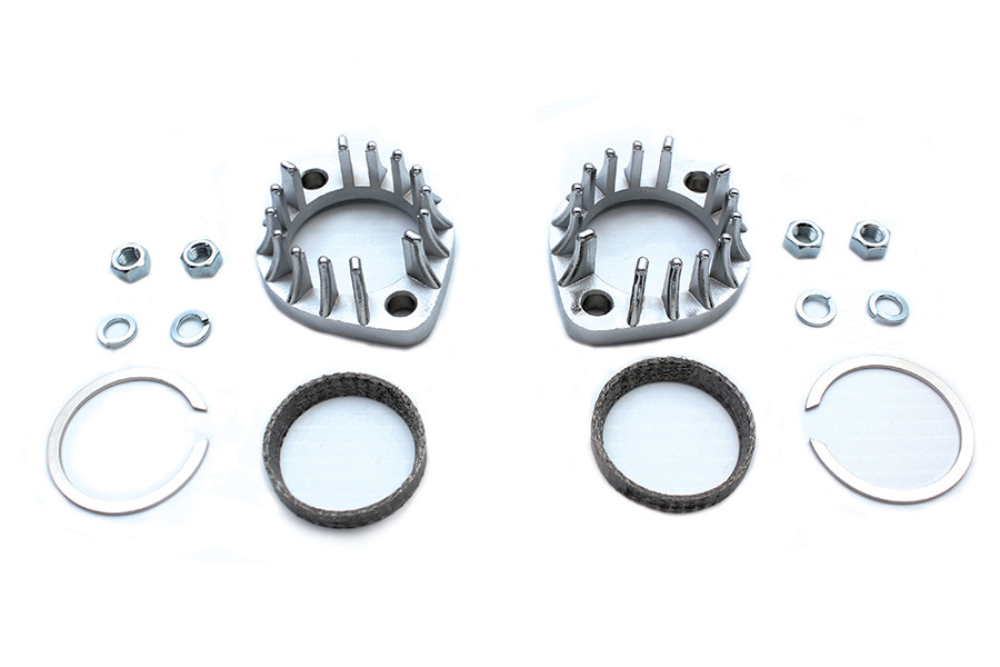 Wyatt Gatling - Finned Exhaust Port Flange Kit