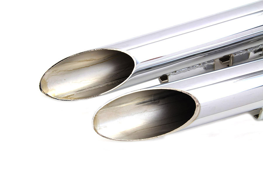 Paughco #731-40 - Drag Pipe Set Chrome