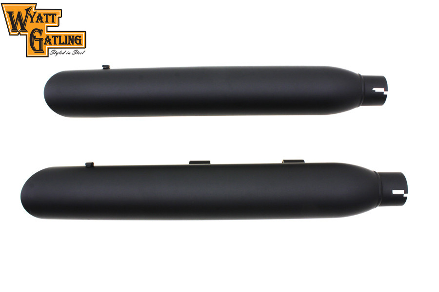Wyatt Gatling - Wyatt Gatling Black Slash Muffler Set