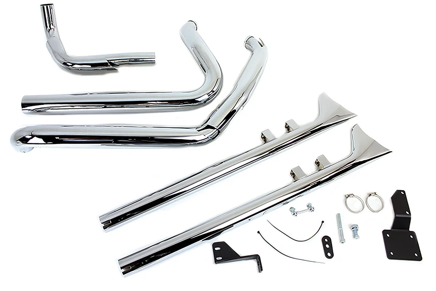 V-Twin - True Dual Exhaust Header Kit