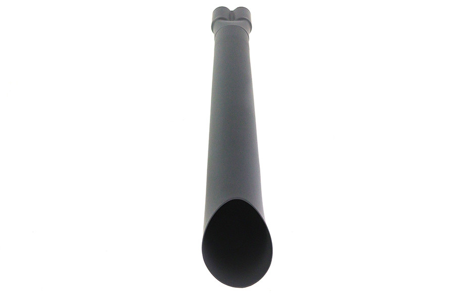 V-Twin #78778B - 2:1 24 inch Collector Turn Out Muffler Black