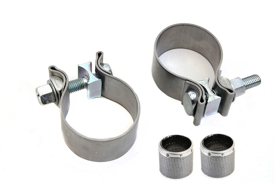 V-Twin #78254 - M8 Muffler Clamp/Seal kit