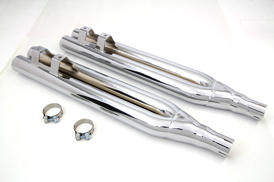 V-Twin - Double Barrel Exhaust Extension Pipe