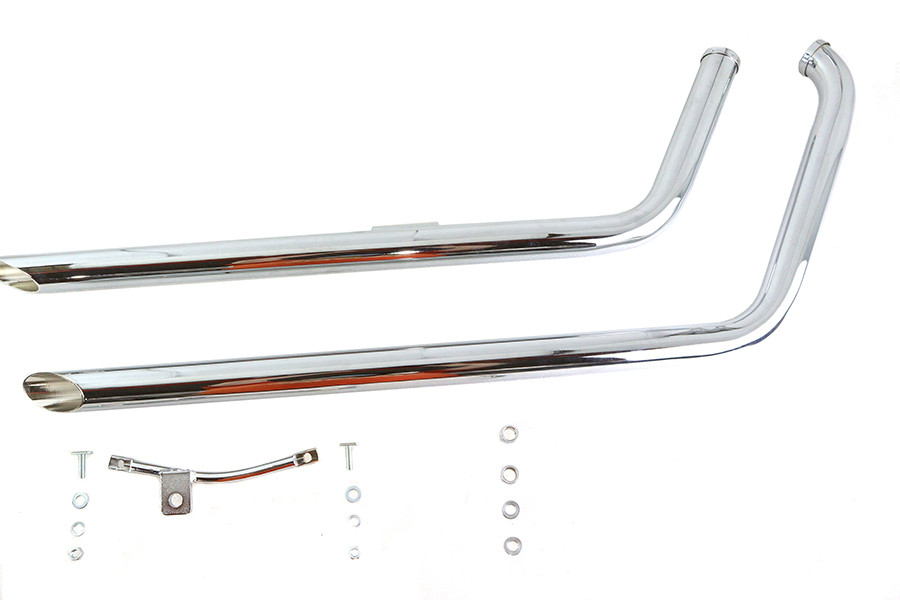 Paughco #731SD40 - 40 inch Shotgun Exhaust Drag Pipe Set
