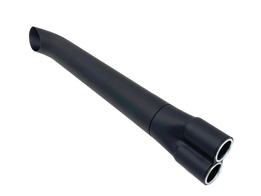 V-Twin #78778WB - 24 inch Collector Turn Out Exhaust Tip Black