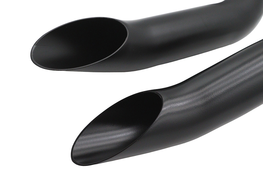 Ultima #60-361 - Big Growl Exhaust Drag Pipe Short Shots Black
