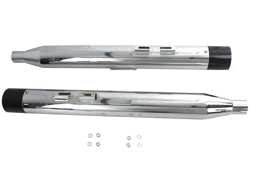 V-Twin - Factory Sample Chrome Touring Style Muffler Set
