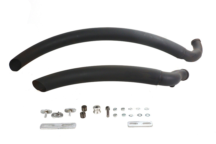 V-Twin - Factory Sample Wyatt Gatling Street Sweeper Exhaust Pipe Set