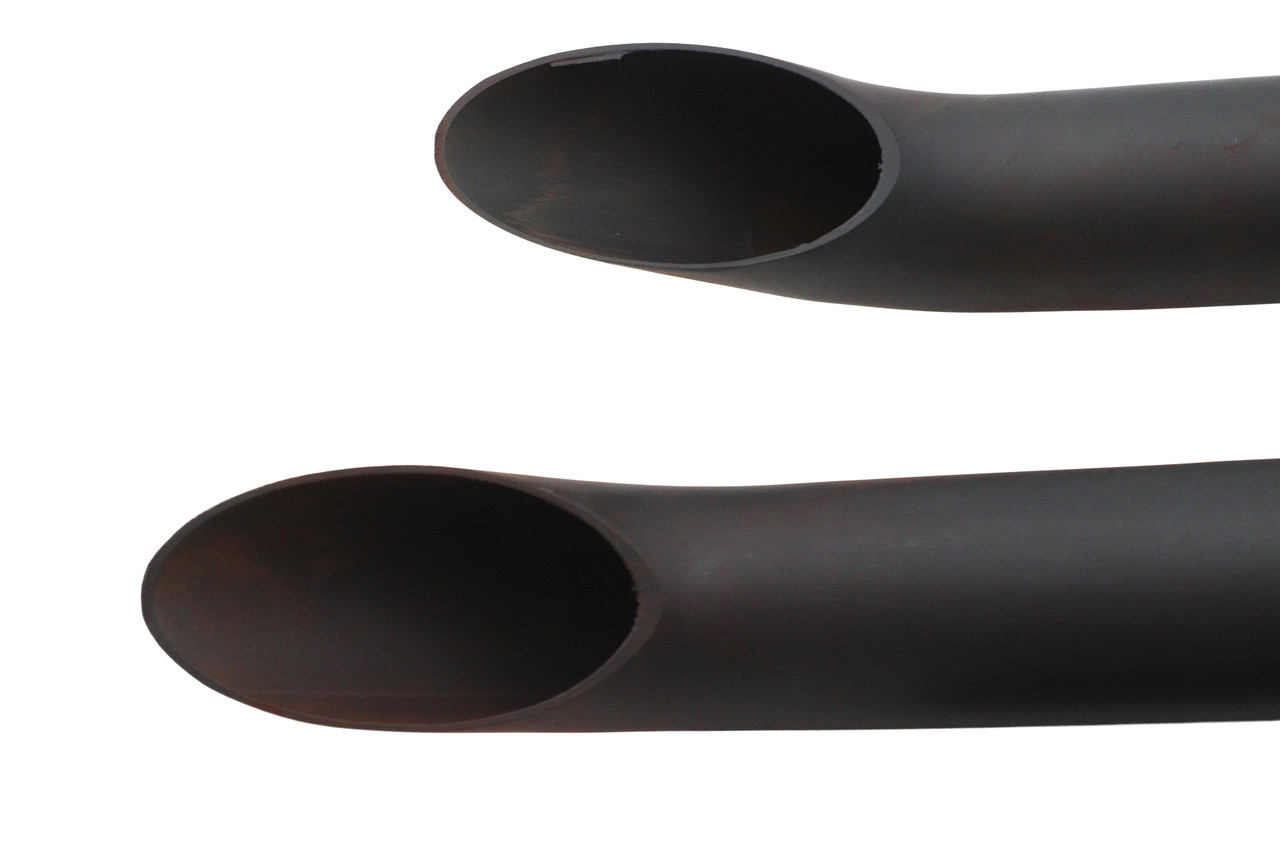 Wyatt Gatling #2478 - Wyatt Gatling FXST Street Fighter Drag Pipe Set Black