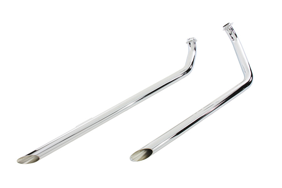 Paughco #730D40 - 40 inch Shotgun Exhaust Drag Pipe Set