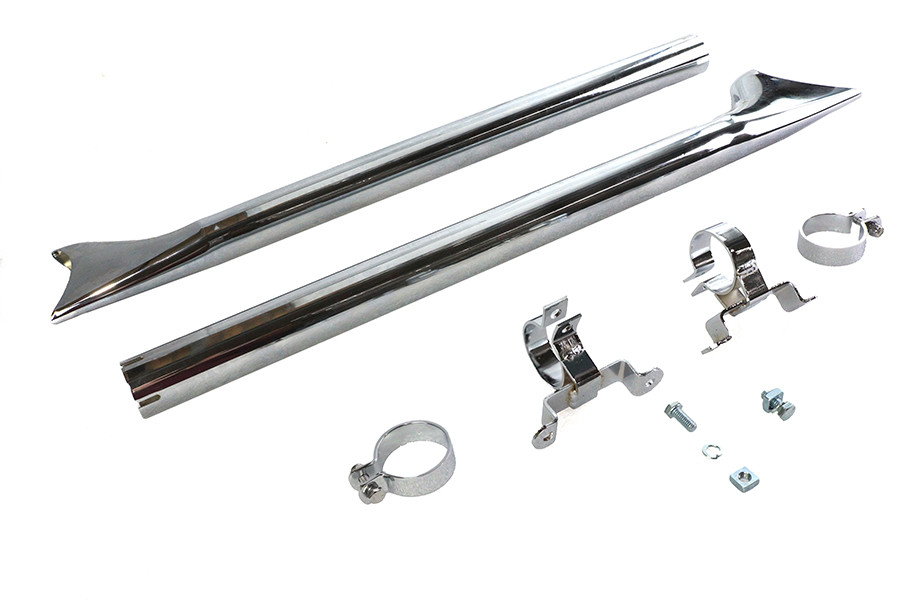 V-Twin - Wyatt Gatling Straight Fishtail Kit