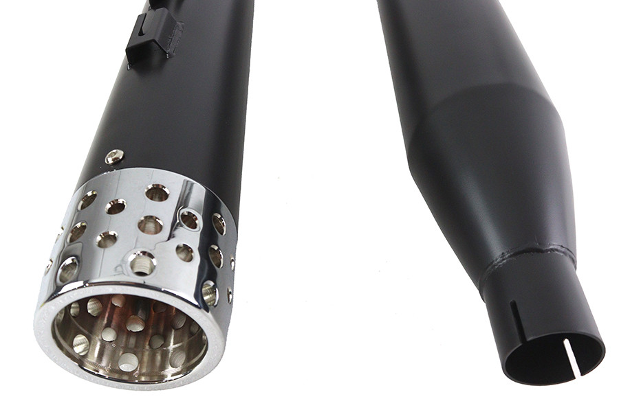 V-Twin - Wyatt Gatling Muffler Set with Shooter Style End Tips