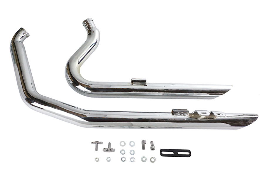 V-Twin - Factory Sample Wyatt Gatling Exhaust Drag Pipe Set Down