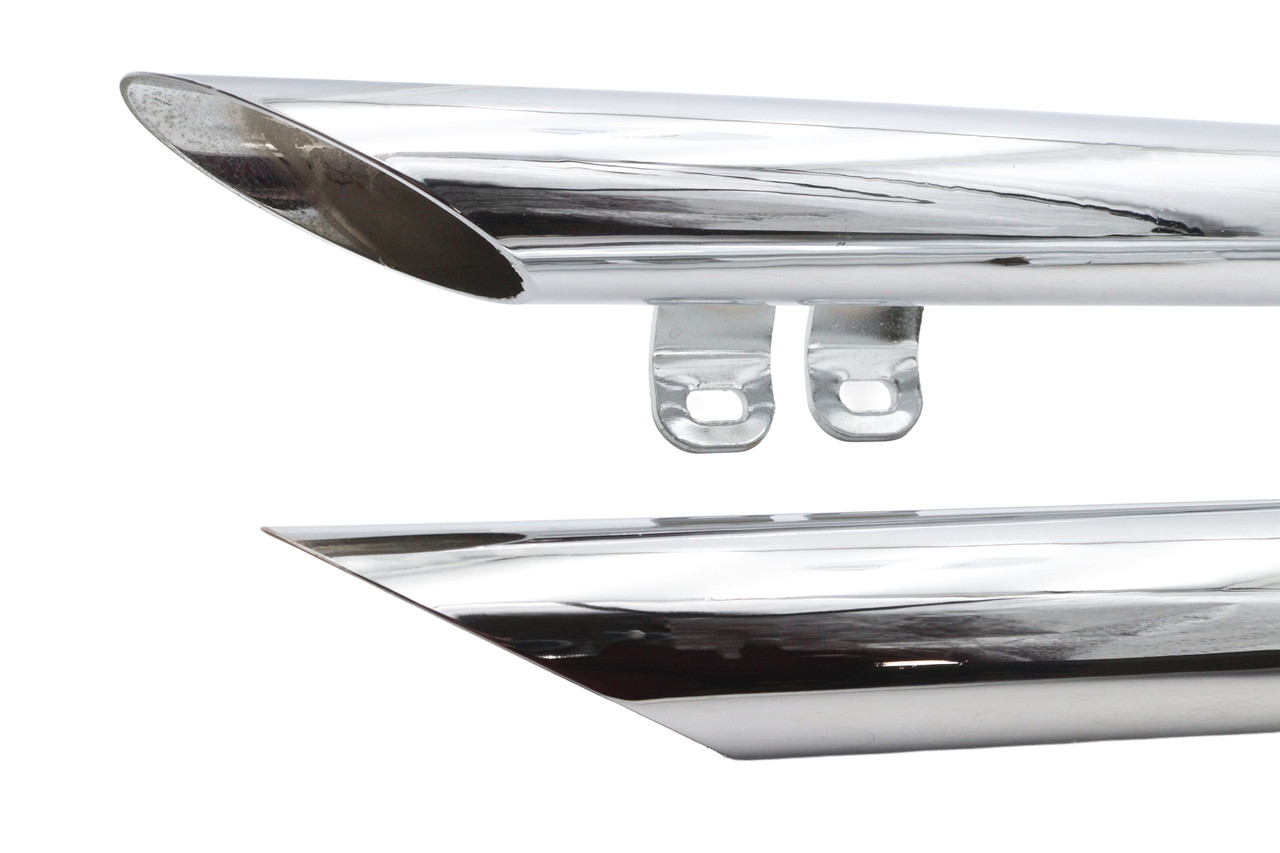 V-Twin - Factory Sample Wyatt Gatling Exhaust Drag Pipe Set Down