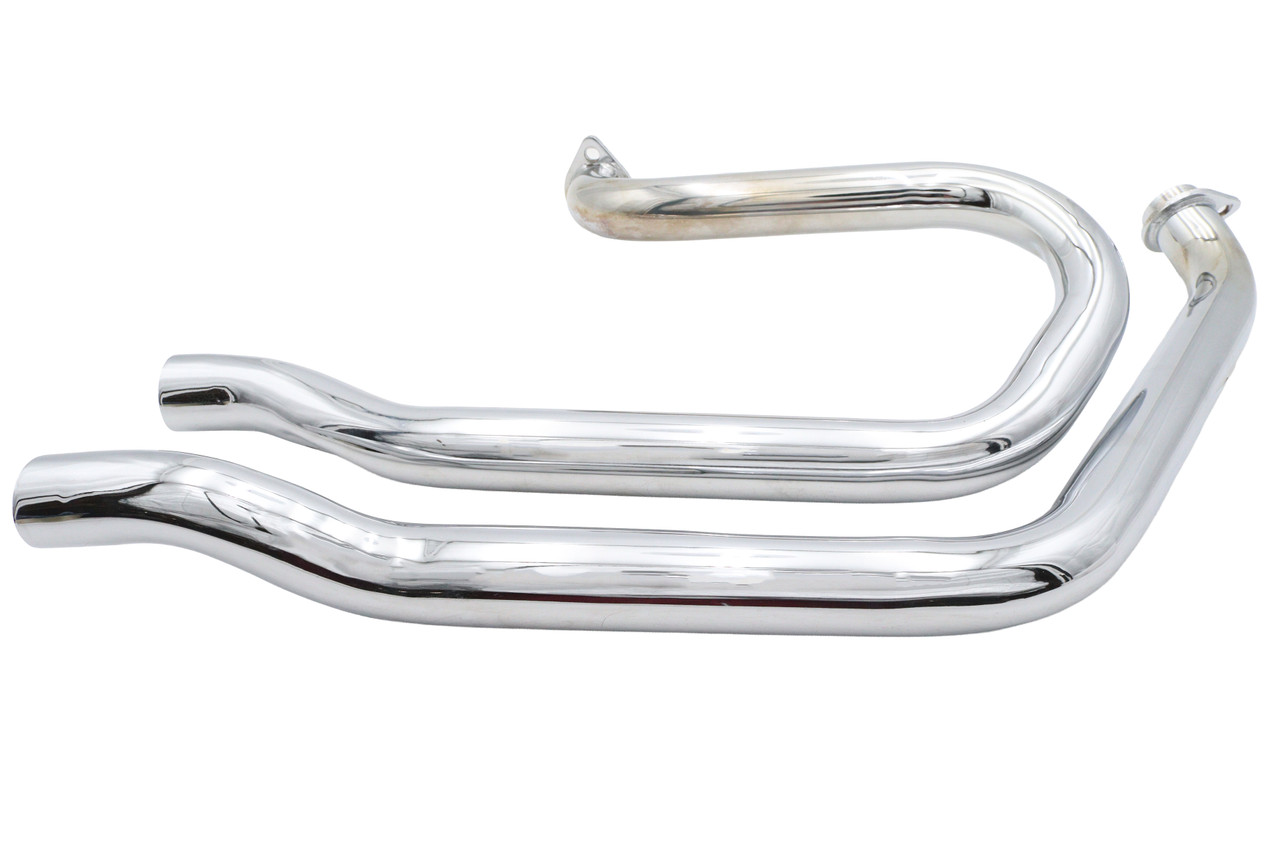 V-Twin - Factory Sample Alphabet FX-FXE Exhaust Header Set Chrome