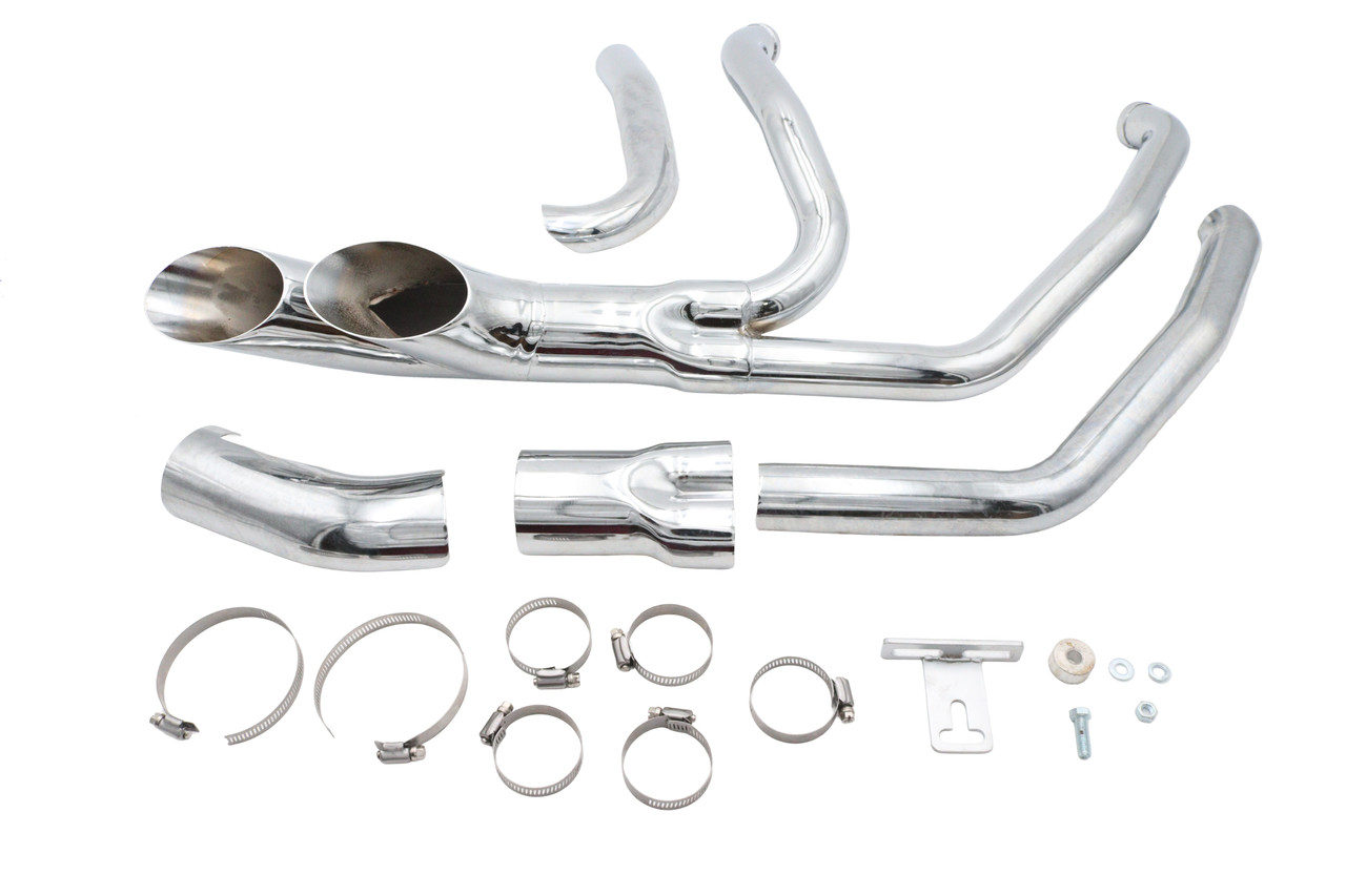 Wyatt Gatling #8050 - Wyatt Gatling Afterburner Exhaust System Chrome