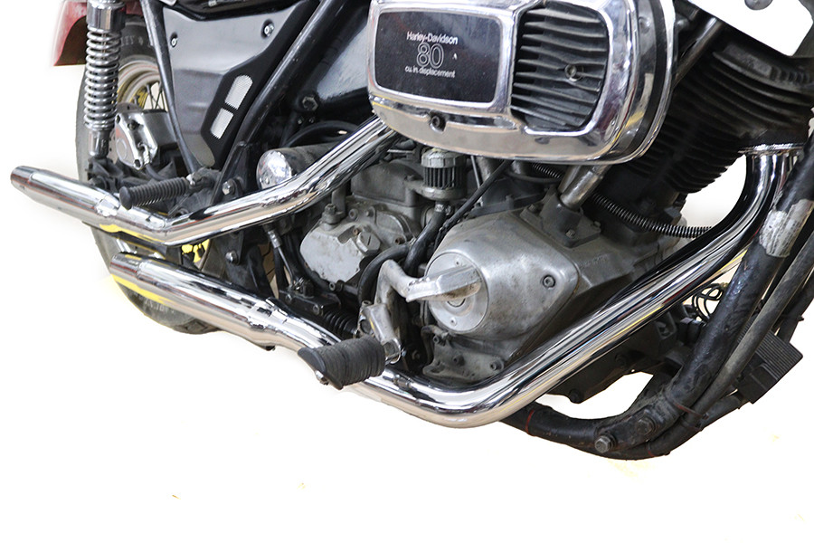 Paughco #732TM - FXR Exhaust System