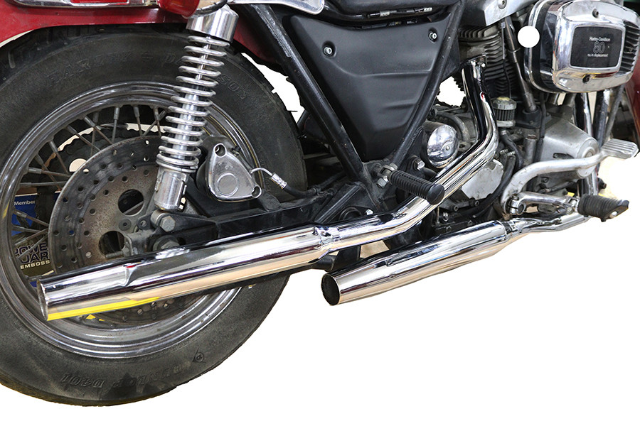 Paughco #732TM - FXR Exhaust System