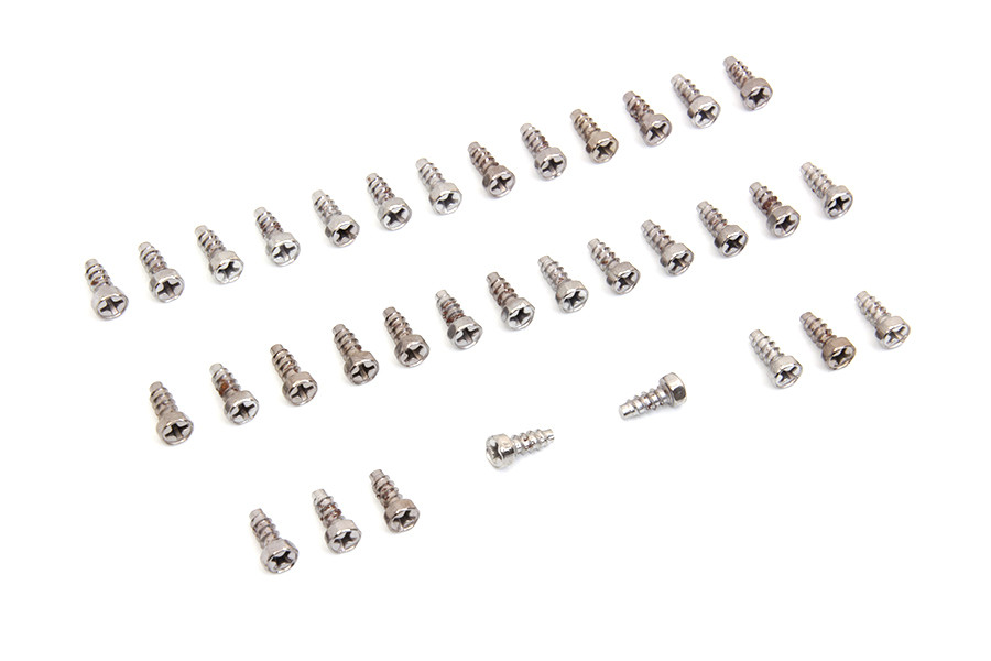 Colony - Rocker Arm Cover Screw Kit Chrome