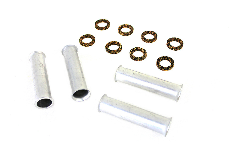 Colony - Lower Pushrod Cover Kit Cadmium Plated