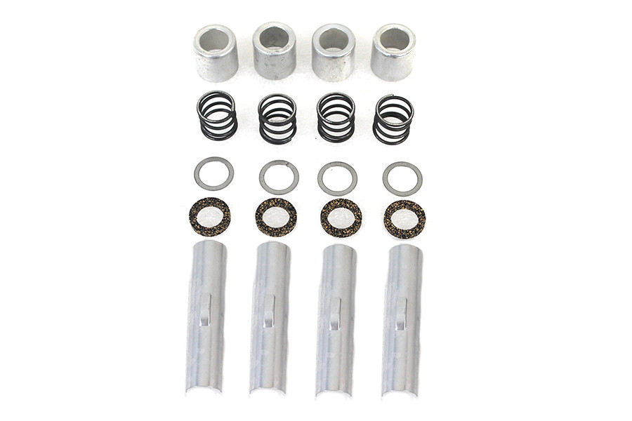 Colony - Upper Pushrod Cover Kit Cadmium Plated
