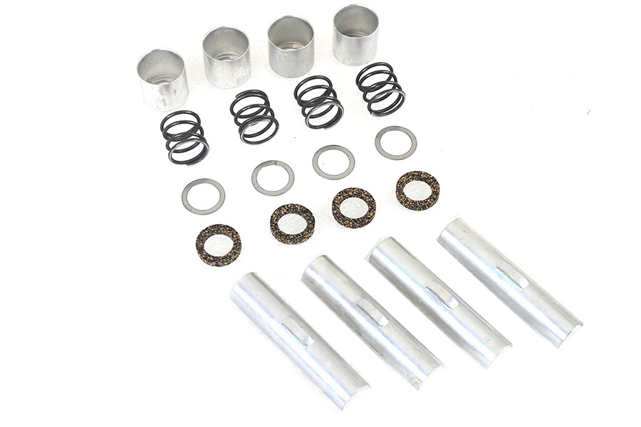 Colony - Upper Pushrod Cover Kit Cadmium Plated