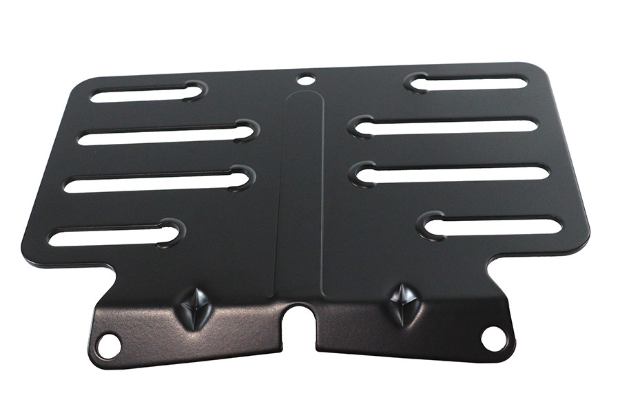 V-Twin #69380-09BHP - License Backing Plate Black