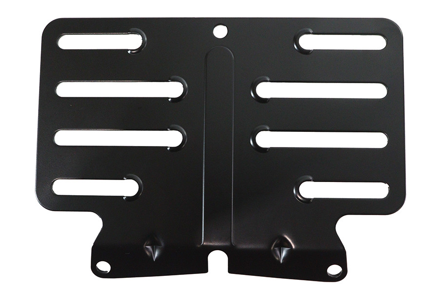 V-Twin #69380-09BHP - License Backing Plate Black